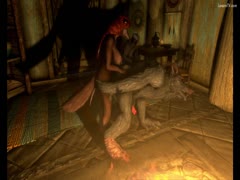 Big rat getting fucked in the ass in animal sex video